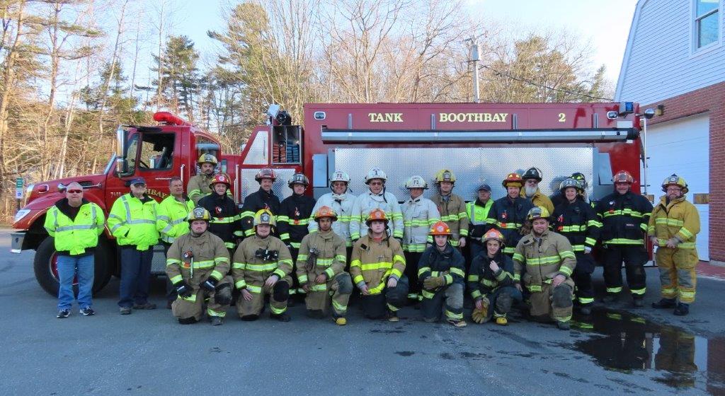 Photo of the Boothbay Fire Department Members