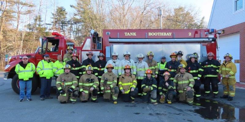 Photo of the Boothbay Fire Department Members